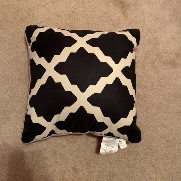 Other - Black And White Decorative Pillow